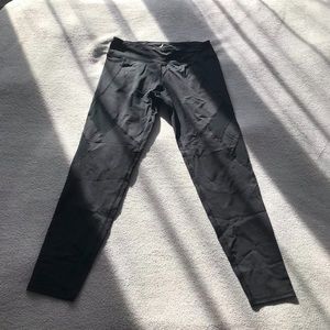 MARC NEW YORK Black Leggings with Mesh Detailing